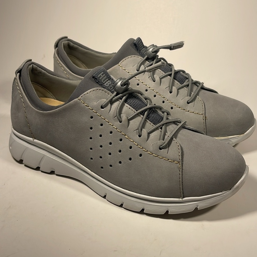 Samuel Hubbard Women's Flight Sport Gray Waxed Sneakers 7 M